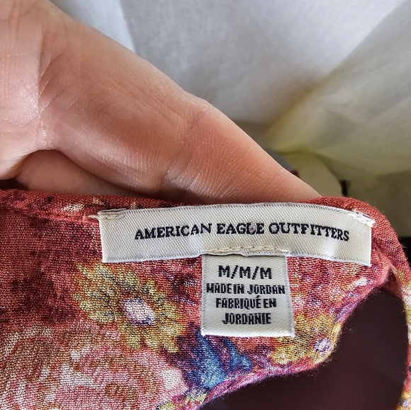 2/$20 American Eagle Outfitters M Fall Top - Picture 3 of 7